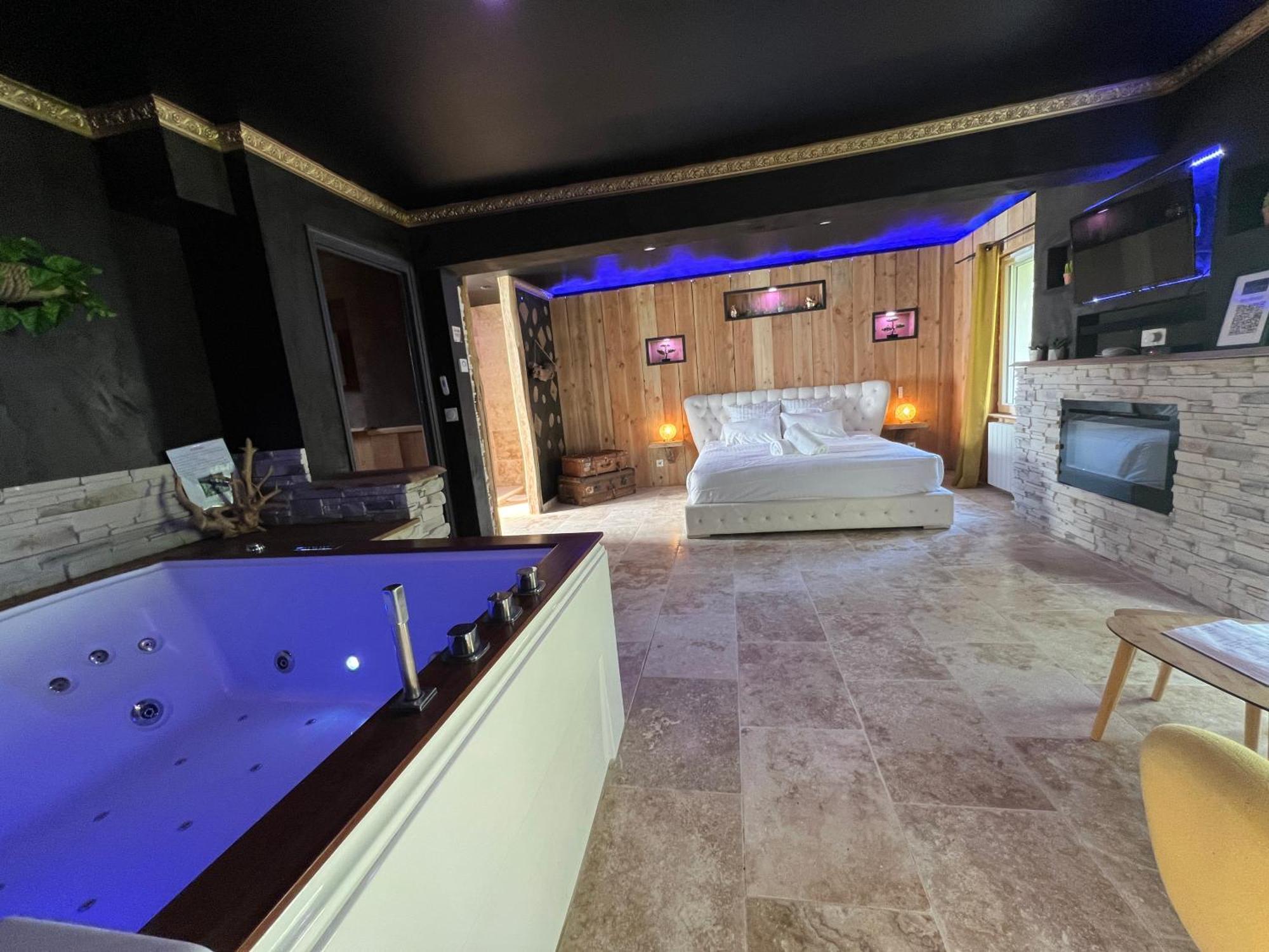 Le Lodge des Charmes 5 étoiles Leves Exterior foto